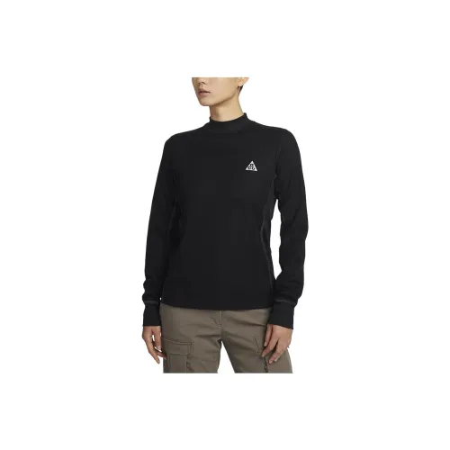 Nike Set in Sleeve T Shirt Women's Black