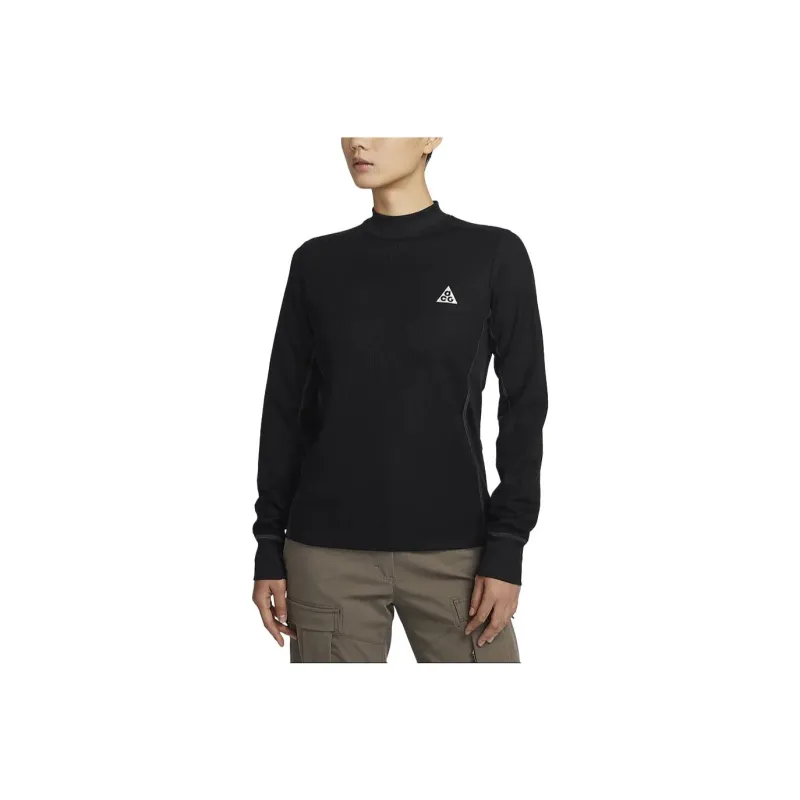 Nike Set in Sleeve T Shirt Women's Black-0