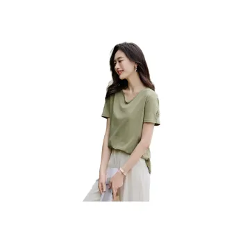 Mo Han Yi Mei T Shirt Women's Green