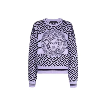 VERSACE Sweaters Women's Purple