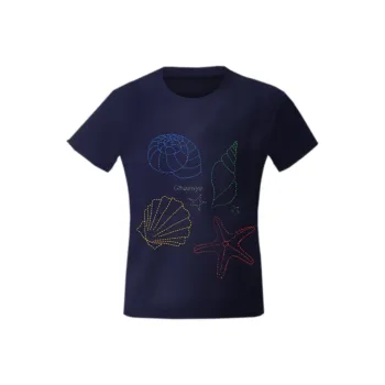 CHUANCHUANYEJIA Set in Sleeve T Shirt Women's