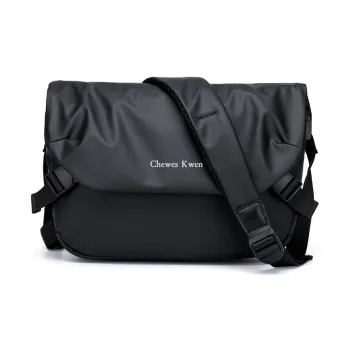 Alcohol Dragon Nylon Messenger Bag, Shoulder Bag Men's Multicolor