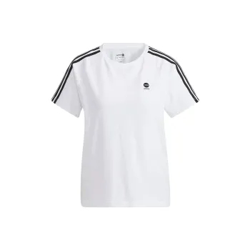 Adidas Neo Raglan Sleeve T Shirt Women's White