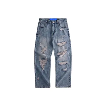 FAIRWHALE Jeans Unisex Denim Blue