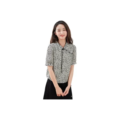 Fragment T-Shirts Women's White Black