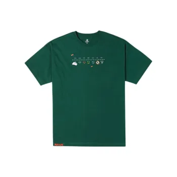 Converse Drop Shoulder Sleeve T Shirt Women's Green