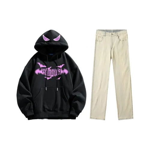 COMOWA Sweatshirt Sets Unisex
