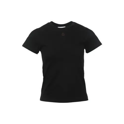 Alexander McQueen Skull Embroidered Crewneck T Shirt