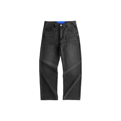 FAIRWHALE Jeans Unisex Black
