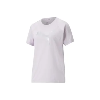 PUMA Raglan Sleeve T-Shirt Women's Purple