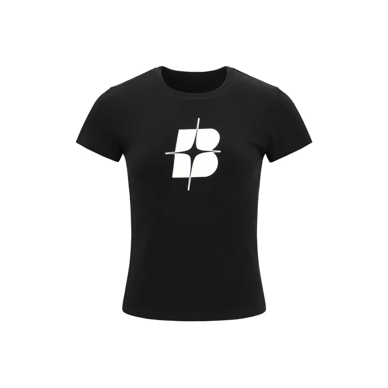 BIPOLAR Drop Shoulder Sleeve Short Sleeved T Shirt Women's-8