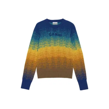 GANNI FW22 Sweater Women's Fall Multicolor