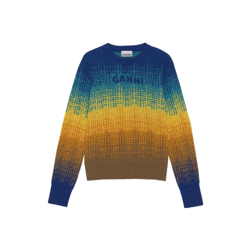 GANNI FW22 Sweater Women's Fall Multicolor-0