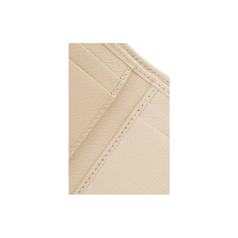 Valentino Leather Wallet Women's Ivory White-3