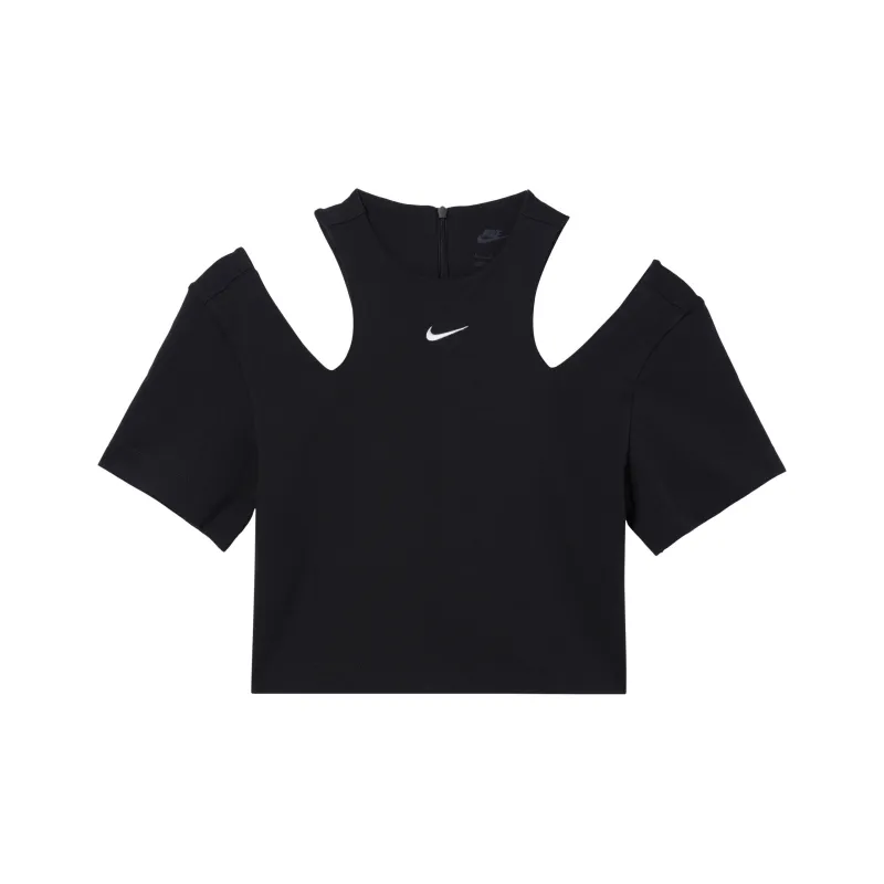 Nike Crop Tops Women's Black-0