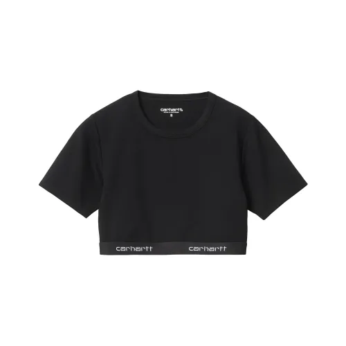 Carhartt WIP Script Logo underband Cropped T shirt