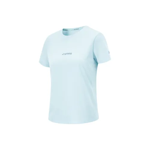 LiNing Running Collection T Shirt Women's Light Sky Blue