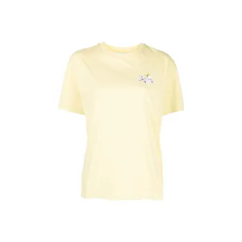 OFF WHITE Floral Logo print Short sleeve T shirt