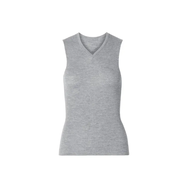 KHAITE Tank Tops Women's Gray-0