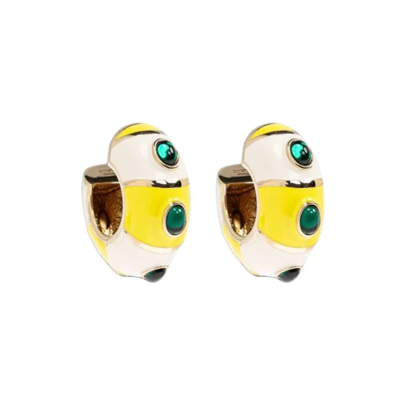 Jacquemus Chunky Hoop Earrings-0