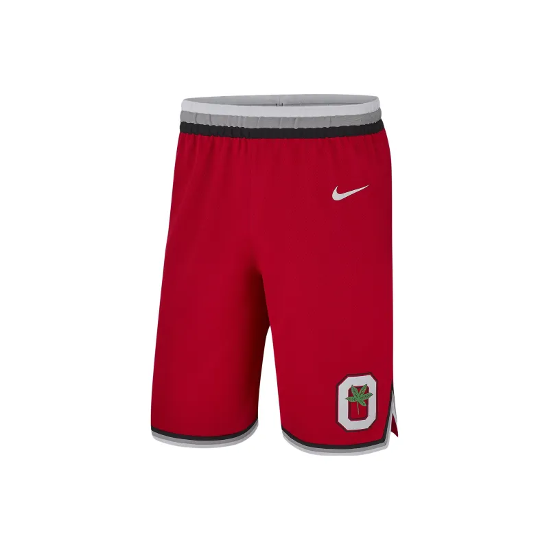 Nike Ohio State Basketball Shorts Men's University Red-0
