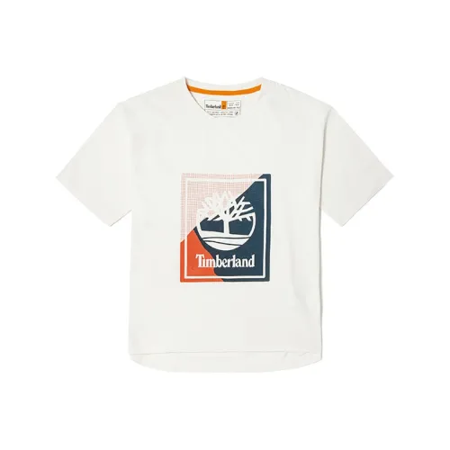Timberland T Shirts Women's Vintage White