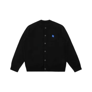 ADER ERROR Tetris-appliqué Knitted Cardigan