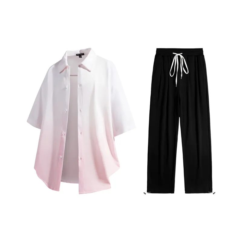 BOBBY ABLEY Shirt Matching Set Unisex-6