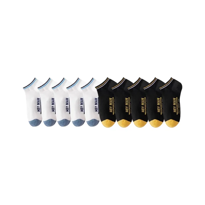 DAMOS·LOVE No Show Socks Men's Combo Set-27