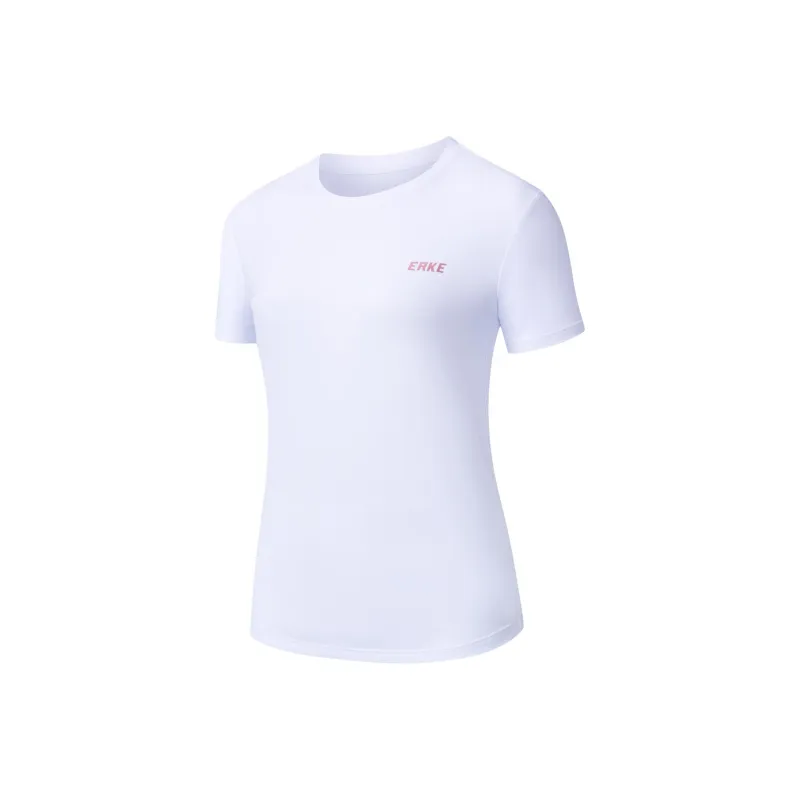 Erke T Shirt Women's True White-0