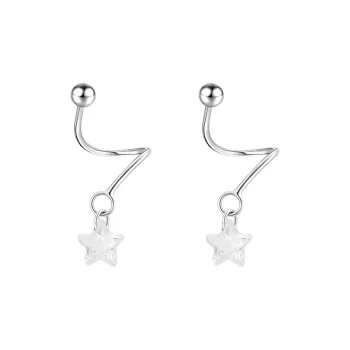 EAR PARTNER 925 Sterling Silver Stud Earrings Unisex
