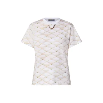 LOUIS VUITTON 3D Malletage Print T-Shirt