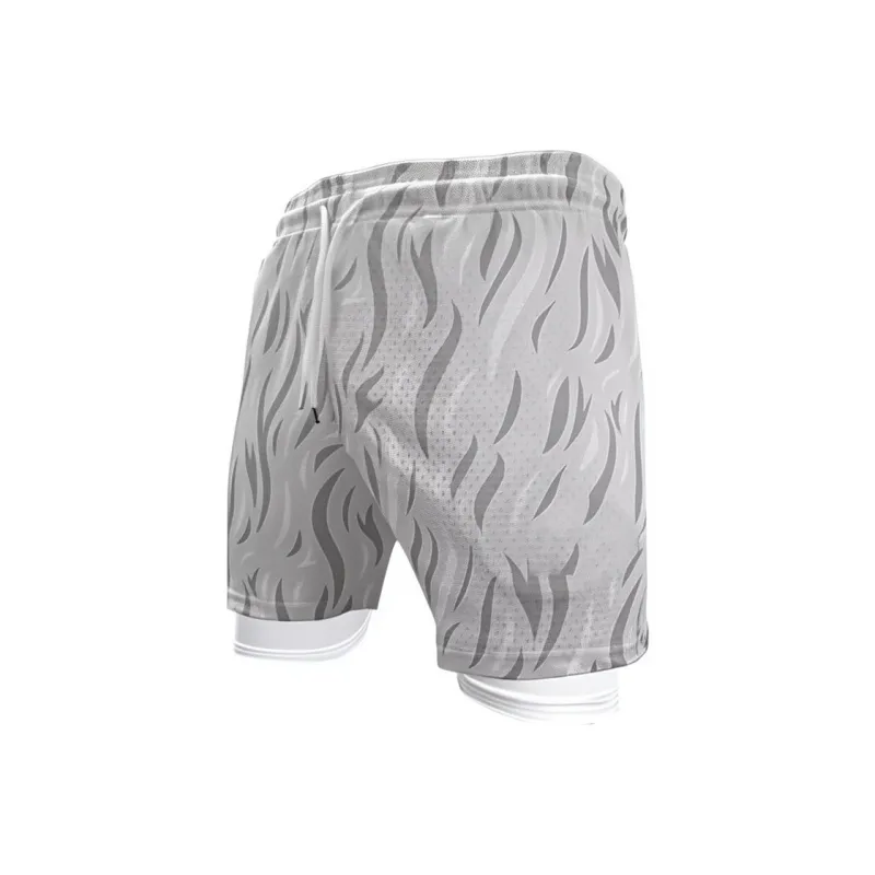PAINT STAIN Casual Shorts Unisex-4