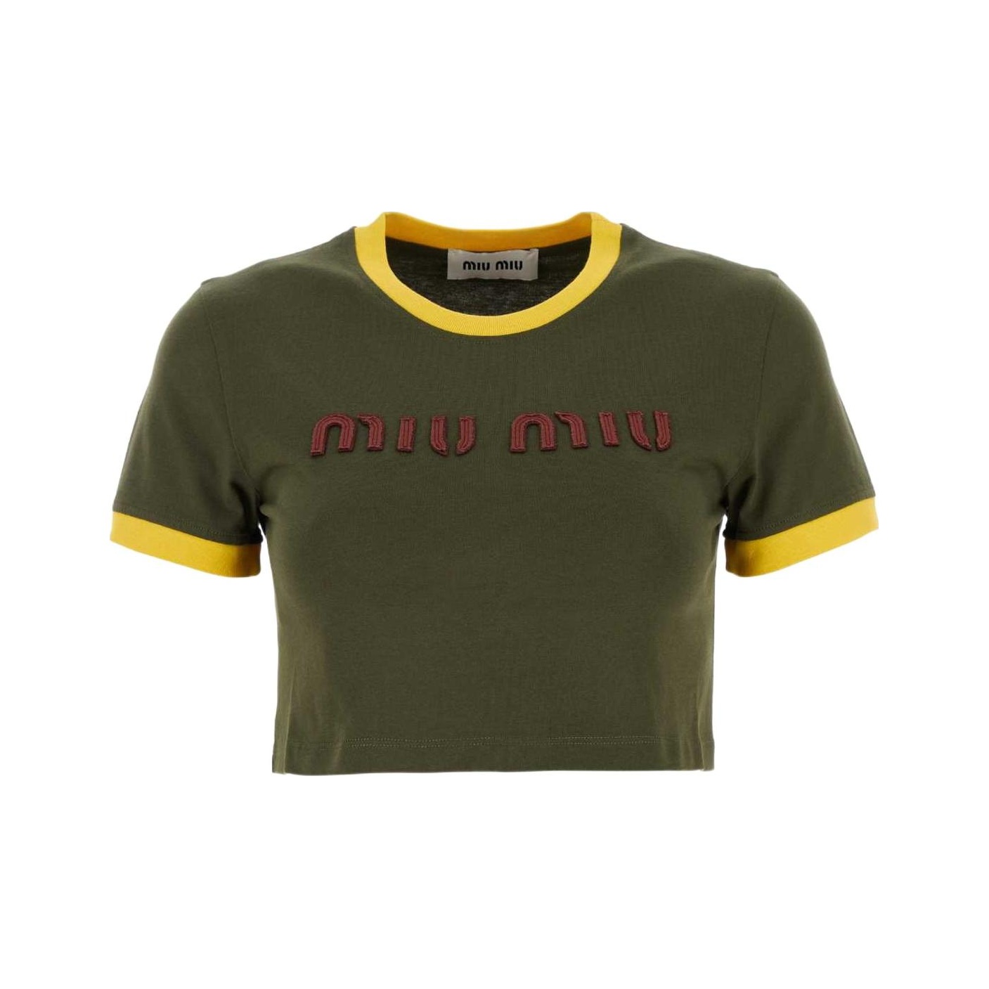 Miu Miu Green Tops on Sale & Authentic - POIZON
