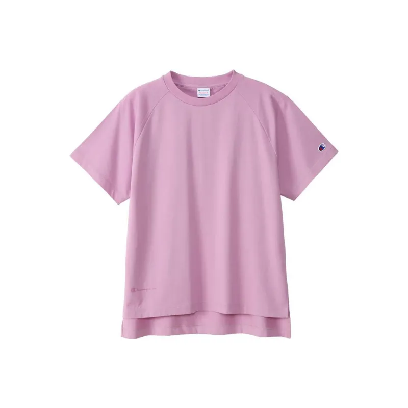 Champion Mock Two-Piece T-Shirt Japan Version Women's-6