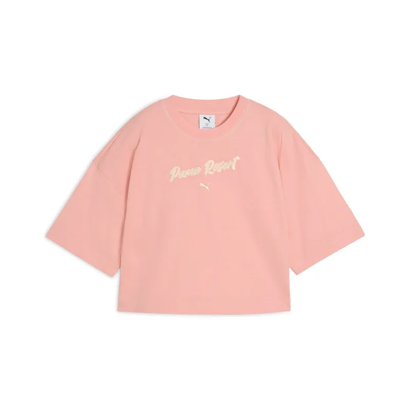PUMA PremiumESS Crop Top Women's Fruit Pink 18-0