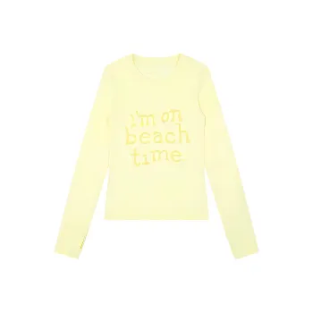 ABCMININ T Shirt Women's Yellow