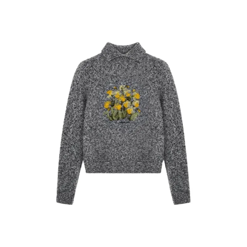 SHUSHU/TONG Intarsia knit Sweater-0