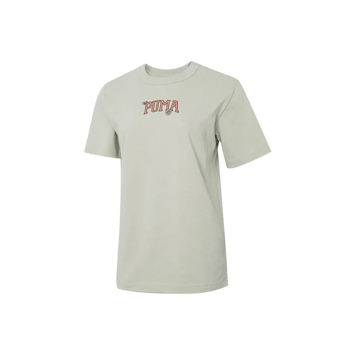 PUMA T Shirt Women's Light Green-0