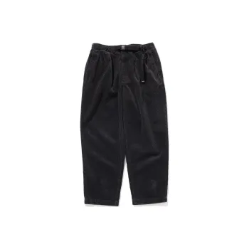 Beams SS24 Casual Pants Men's Charcoal Gray
