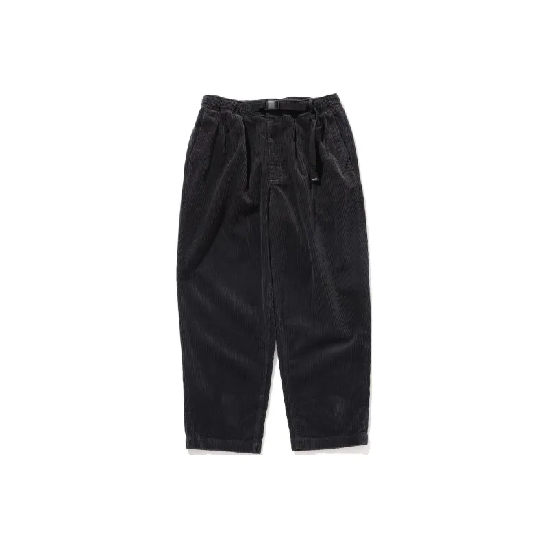 Beams SS24 Casual Pants Men's Charcoal Gray-0
