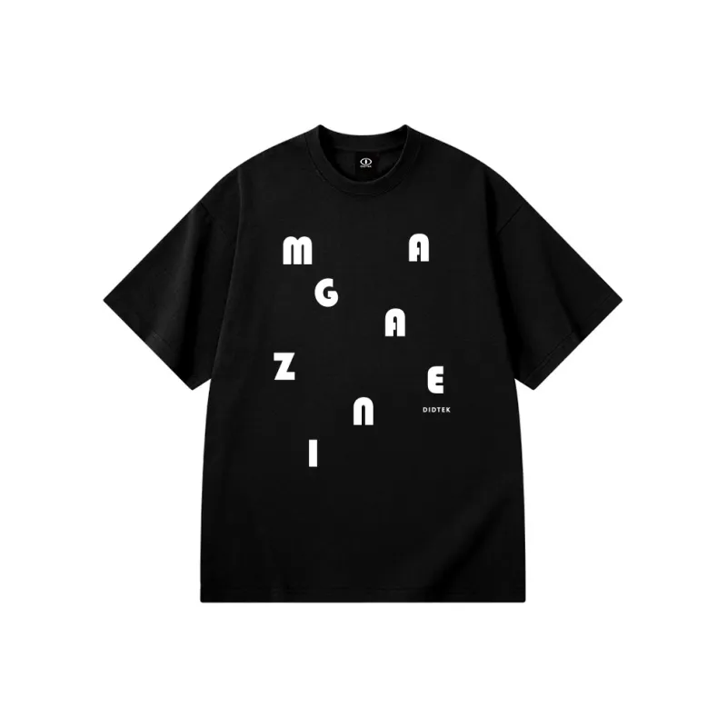 DIDTEK Drop Shoulder Sleeve Short Sleeved T Shirts Unisex-6