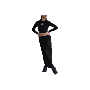 Nike SportswearCourt Crop Tops Women's Black