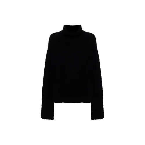 UMA WANG Drop Shoulder Roll Neck Jumper