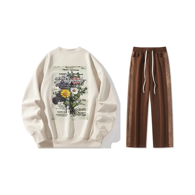 IVEIII Sweatshirt Sets Unisex-26