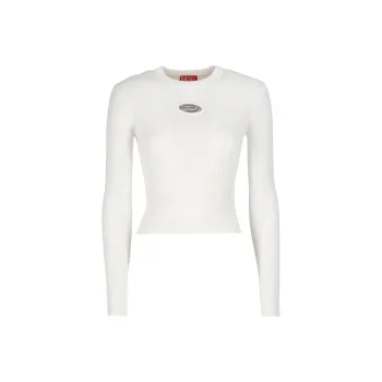 DIESEL M Valari Oval D Ribbed Knit Top