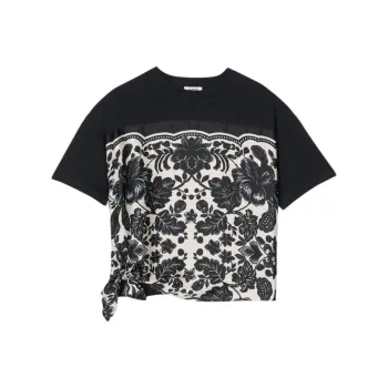 Sandro Floral print T shirt