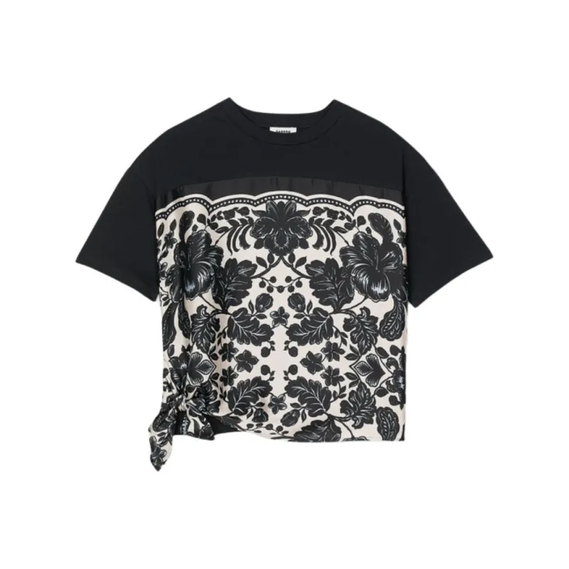 Sandro Floral print T shirt-0