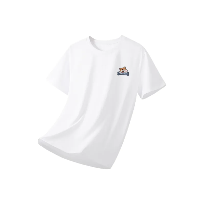 Cotton Gene Drop Shoulder Sleeve T Shirt Unisex-0