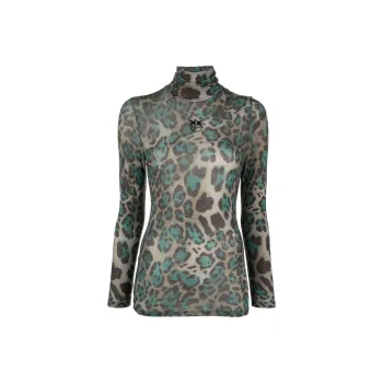 PINKO T Shirts Women's Green